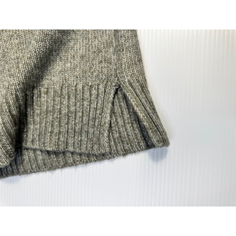 Ella Moss Cardigan Sweater Large Olive Green Minimalist Cozy Casual Layering - Picture 16 of 16